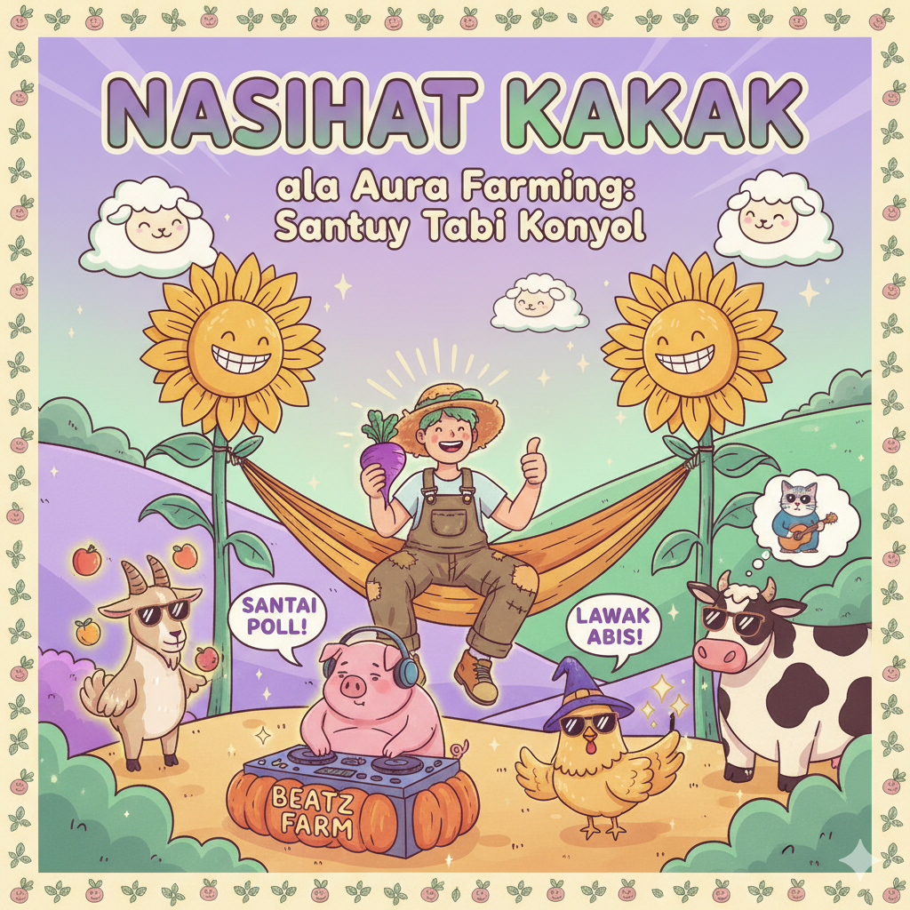Nasihat Kakak ala Aura Farming: Santuy Tapi Konyol